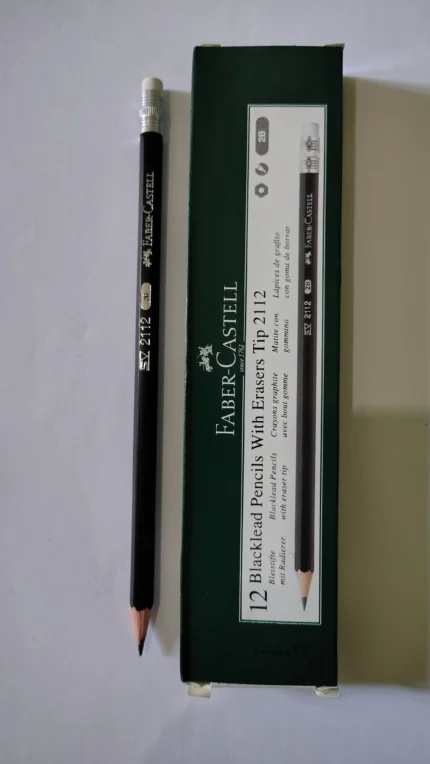 قلم رصاص فيبر كاستل 2112 بستيكة للكتابة والدراسة