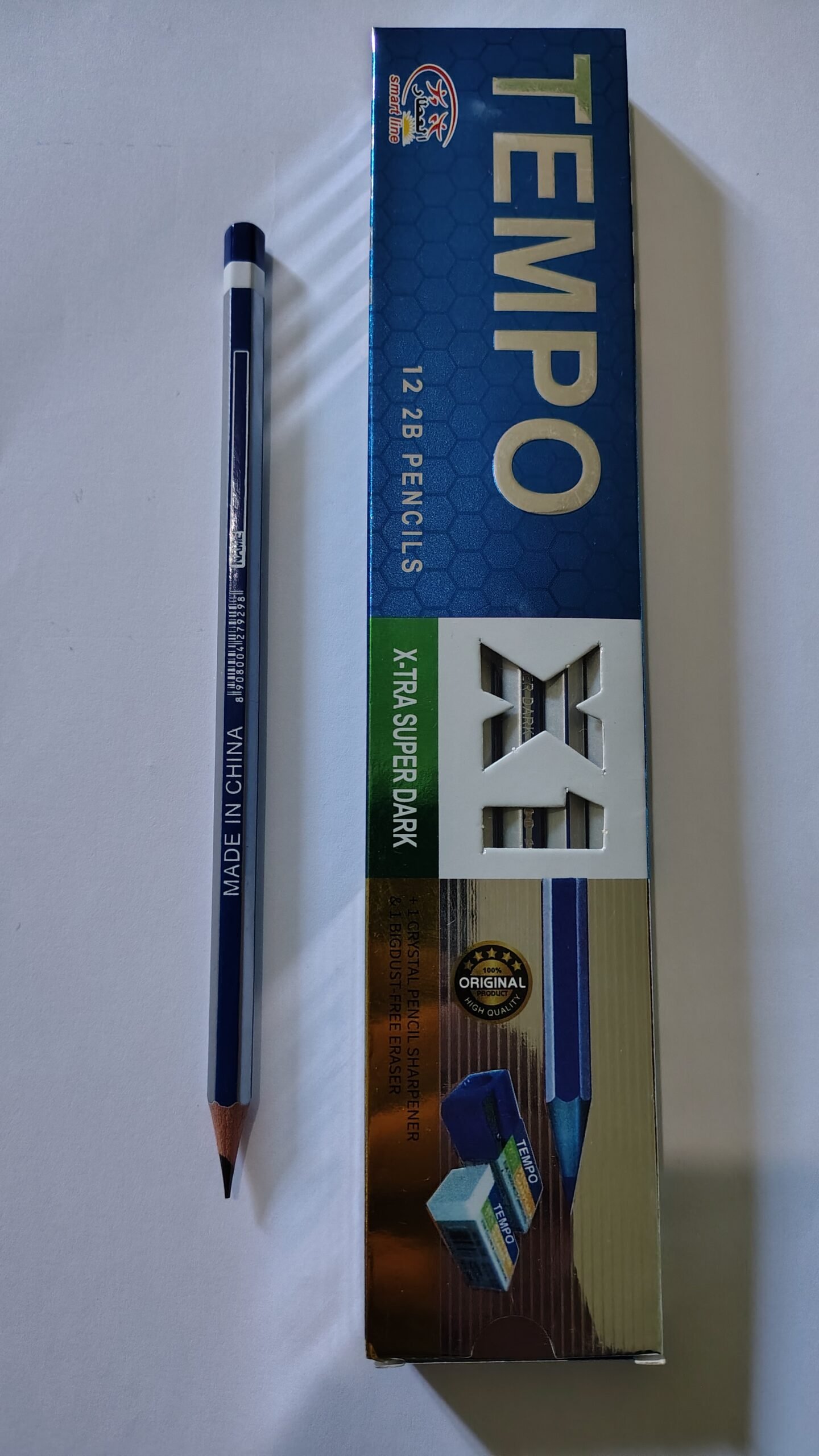 6 أقلام رصاص فابر كاستل TEMPO سنون سوبر دارك HB 6 قلم رصاص فابر كاستل TEMPO سنون سوبر دارك HB مناسب للمدارس والكتابة اليومية