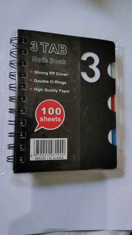 نوته سلك 100 ورقة بفواصل للتدوين والدراسة وتنظيم الملاحظات