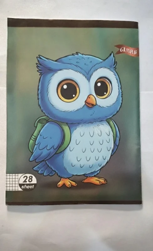 10 كراسات مربعات 28 ورقة للأطفال