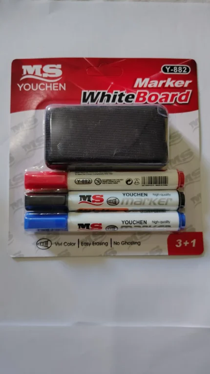 3 اقلام سبوره الوان مختلفه مع بشوره للمدارس والمكاتب