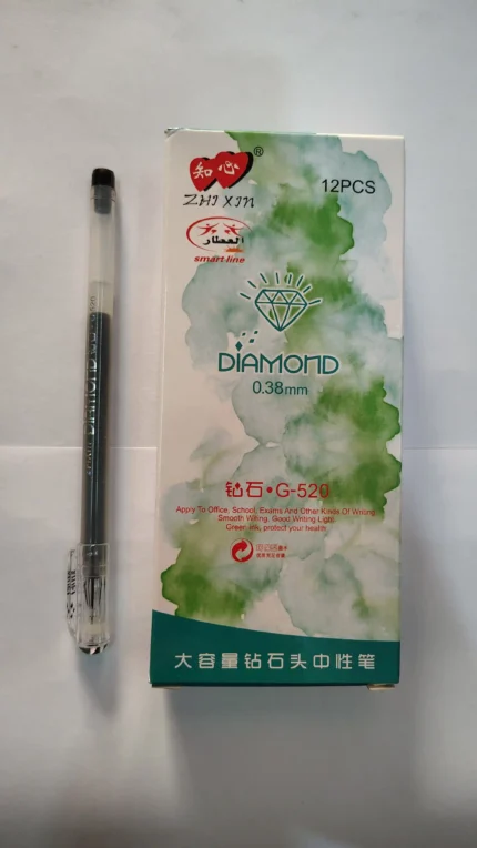 ست اقلام جل دايموند اسود سن 0.38 ملي