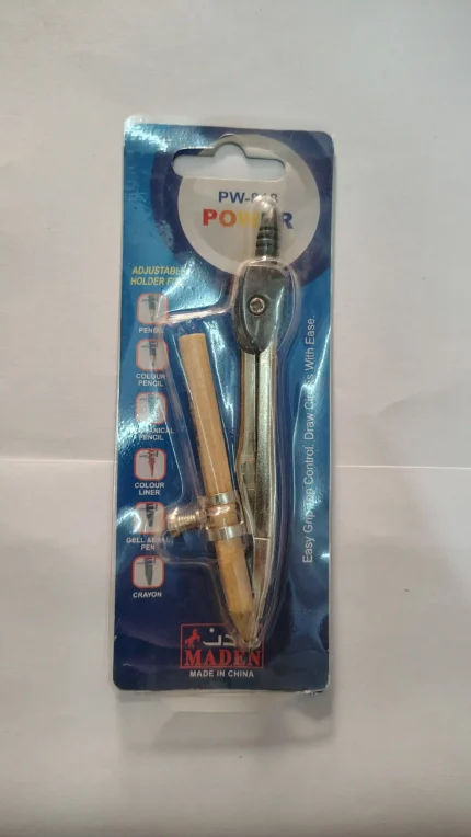 برجل هندسي مدرسي للطلاب قياس ورسم دقيق