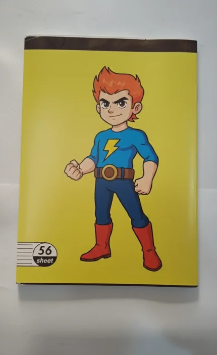 ست كشكول 56 ورقه برسومات كرتونيه ملونه للاطفال