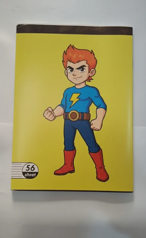 ست كشكول 56 ورقه برسومات كرتونيه ملونه للاطفال