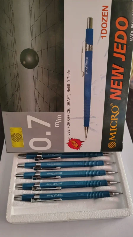 قلم رصاص سنون ميكانيكال مفرد ميكرو نيو JEDO مقاس 0.7 مم