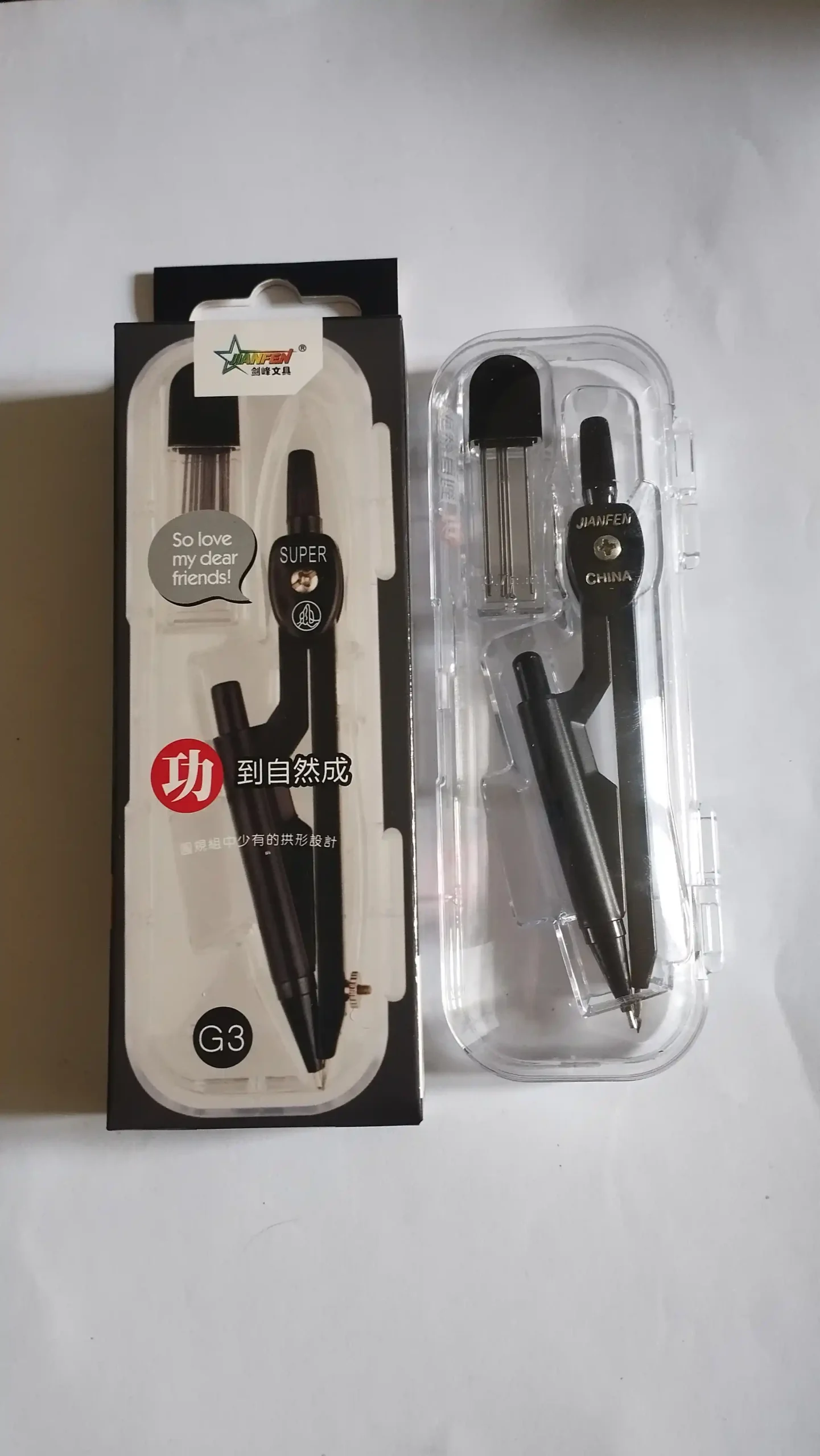 برجل هندسي سنون اصلي G3 مع علبة حماية برجل هندسي سنون اصلي G3 مع علبة