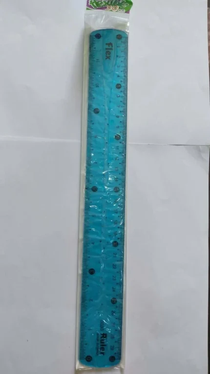 مسطرة Flex مرنة 30 سم للمدرسة والمكتب